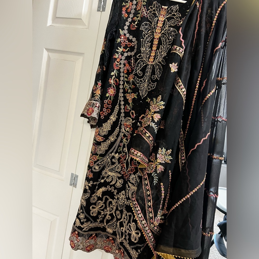 Embroidered Indian Pakistani dress